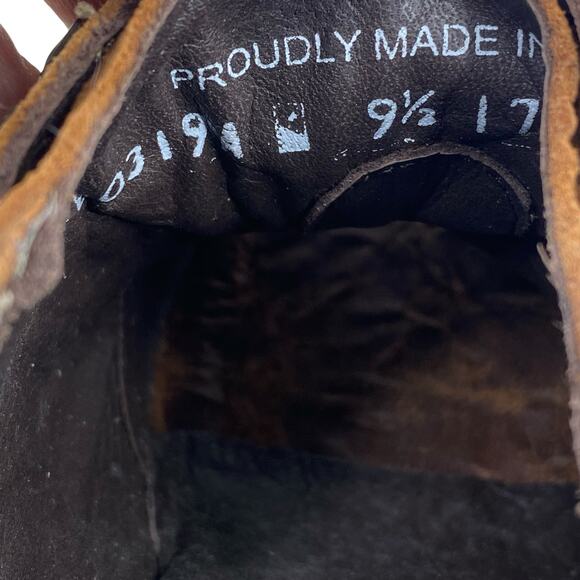 Lane Women’s Nova Aztec Peep Toe Studded Western Ankle Boot Size US 9.5 - Picture 10 of 11